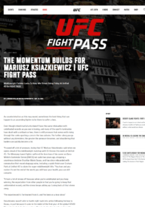 UFC.com | NEWS | UFC FIGHT PASS - ELI ARONOV